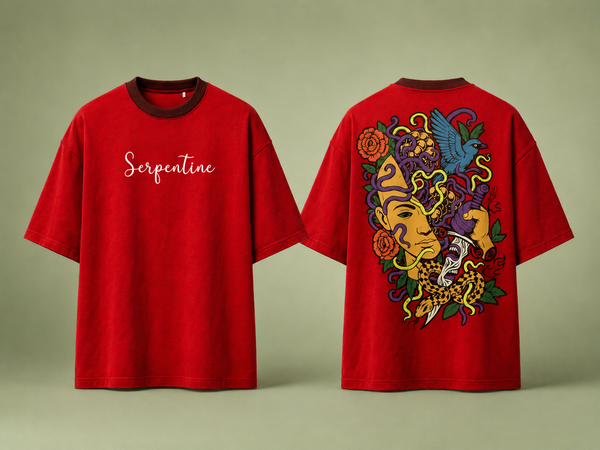 Mythic Medusa Graphic Oversized T-Shirt – Premium Streetwear Edition