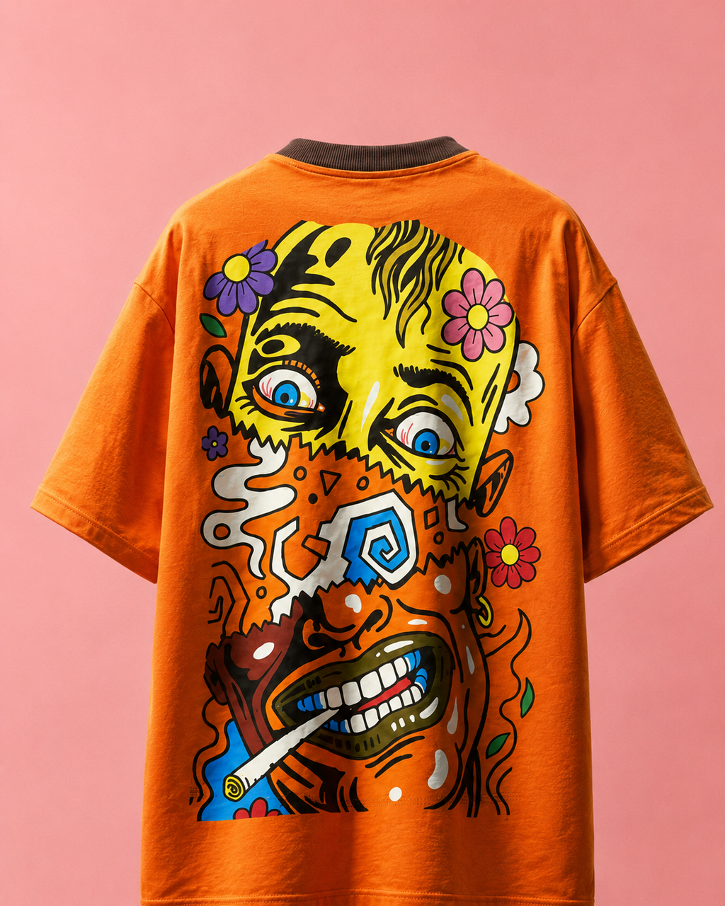 Torcedor Pop Art Oversized T-Shirt – Premium Cotton Graphic Streetwear Tee