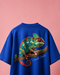 Prismatic Hunter Chameleon Graphic Oversized T-Shirt – Premium Streetwear Edition